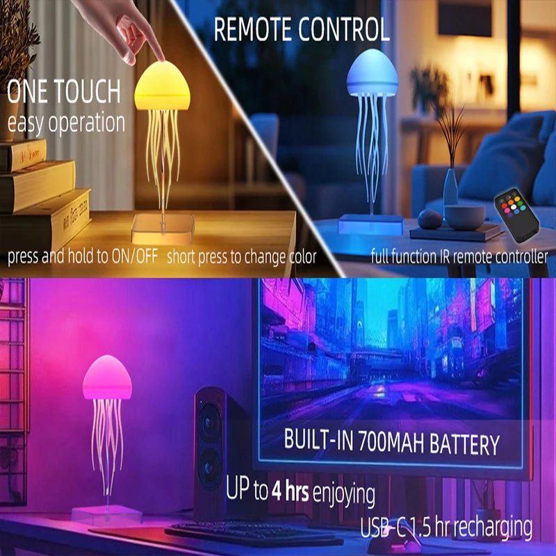 Lampe Méduse LED Aurora
