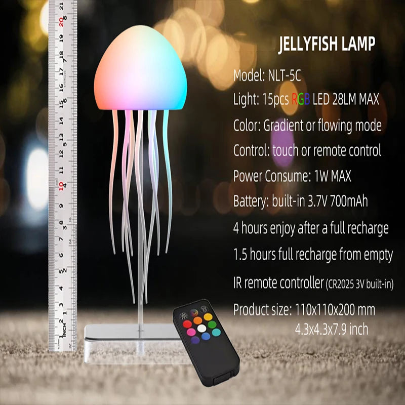 Lampe Méduse LED Aurora
